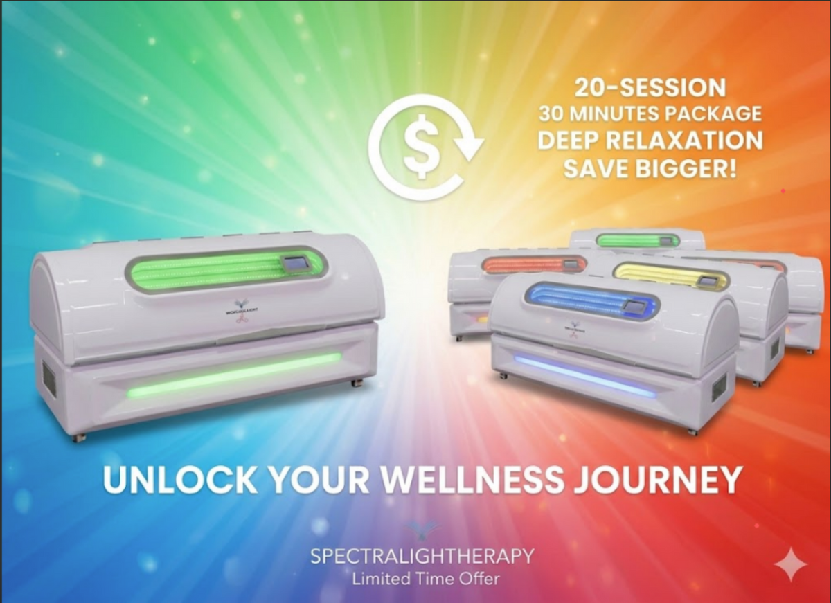 20-Session SpectraLight Therapy 30-Minute Package