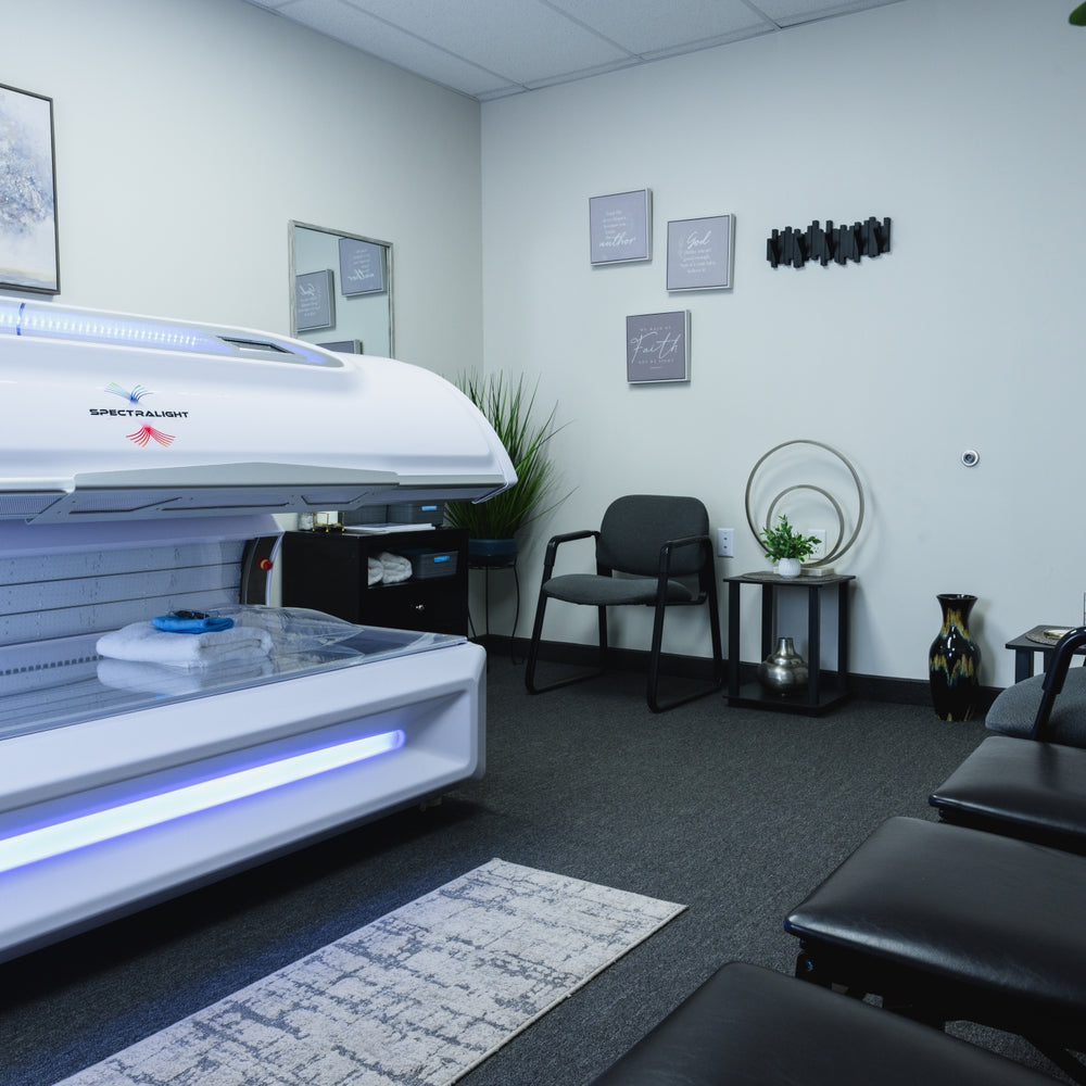 
                      
                        SpectraLight Therapy Bed Session
                      
                    