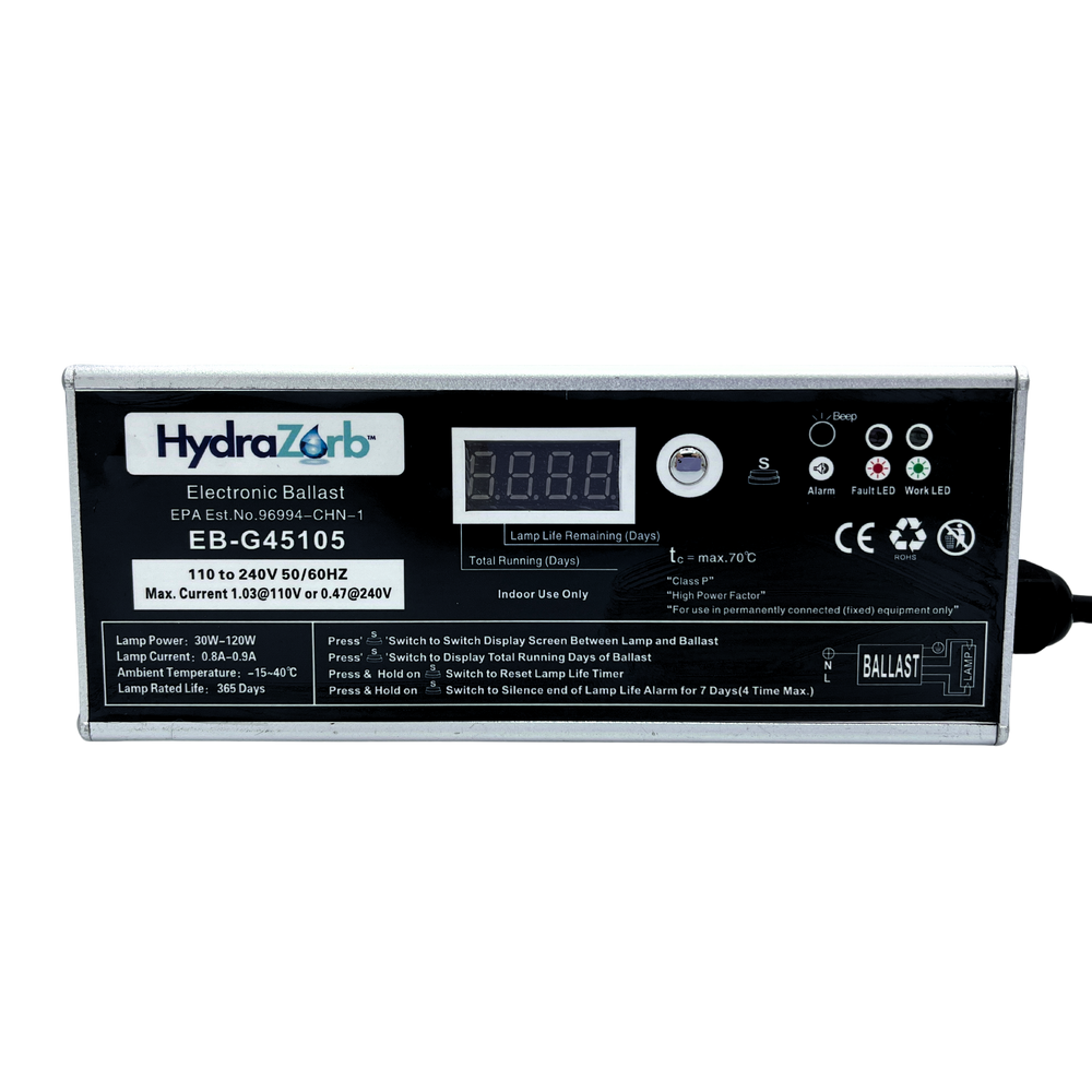 
                      
                        HydraZorb Commercial-Grade UV Light Ballast
                      
                    