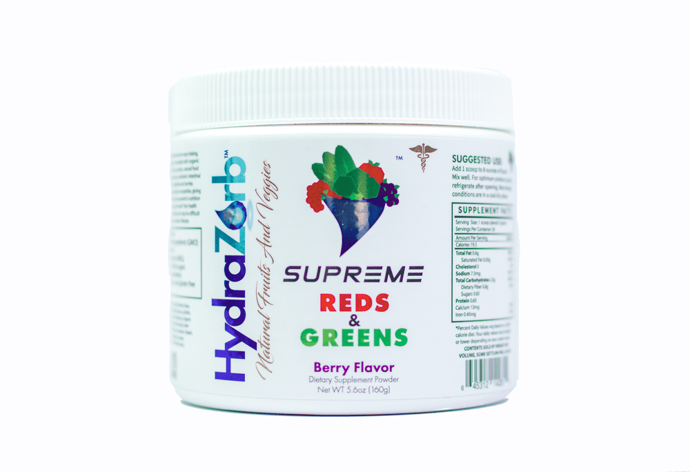 HydraZorb Supreme Reds and Greens - 30 servings